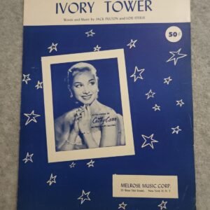 Ivory Tower Cathy Carr 1956 Melrose Music Corp Sheet Music - Image 1