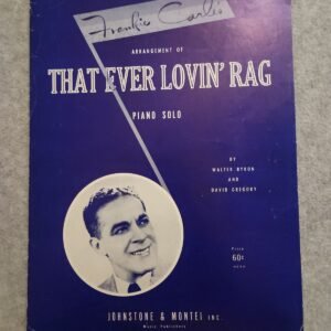 Frankie Carle That Ever Lovin' Rag Piano Solo - Image 1