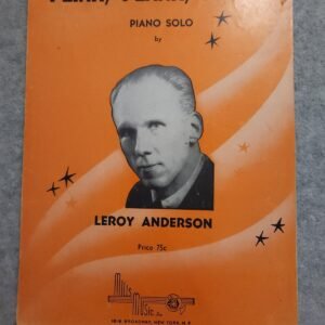Leroy Anderson Plink, Plank, Plunk! Piano Solo Mills Music 1952 - Image 1