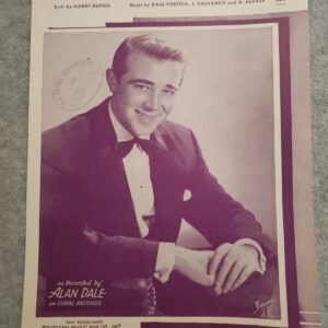 Lisbon Antigua Alan Dale Southern Music Pub. Co. 1954 Sheet Music - Image 1