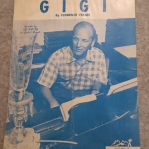 Gigi Florence Veran Les Baxter Alamo Music Vintage Sheet Music - Image 1