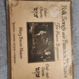 Folk Songs and Famous Pictures Mary Bacon Mason Softcover Vintage - Image 1