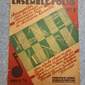Forster Ensemble Folio No. 1 Accordion Sheet Music - Image 1