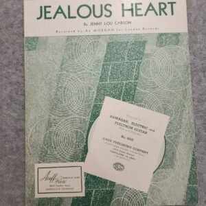 Jealous Heart Jenny Lou Carson Al Morgan Acuff-Rose Vintage - Image 1