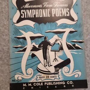 M. M. Cole Publishing Co. The Modern Library Movements From Famous Symphonic Poems No. 1220 - Image 1