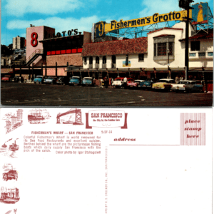 Fishermen's Grotto and Alioto's Fisherman's Wharf San Francisco Smith News Co. 5:SF-14 - Image 1