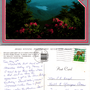 Blue Ridge Parkway Postcard Award Winning Photography Silver Line Prints - Image 1