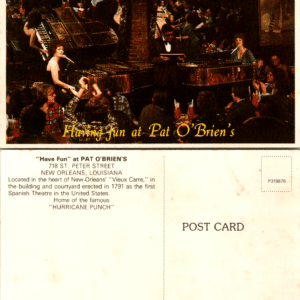 Pat O'Brien's New Orleans Plastichrome P319876 Postcard - Image 1