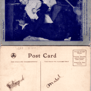 Bamforth Spooners Delight 1908 Romantic Couple Postcard - Image 1