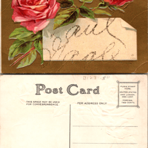 Embossed Rose Floral Postcard 1328 Early 1900s Vintage - Image 1