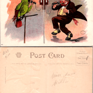 Embossed Comics Series Say Uncle Dear 201 Postcard - Image 1