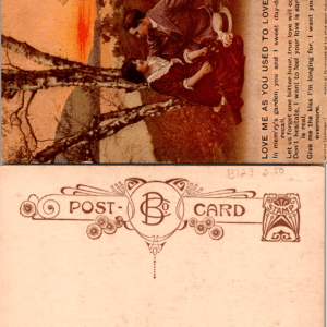 Bamforth & Co. Love Me As You Used To Love Me (3) Romance Postcard - Image 1