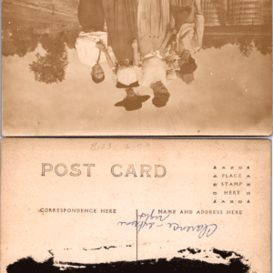AZO Real Photo RPPC Group Portrait Postcard Vintage - Image 1