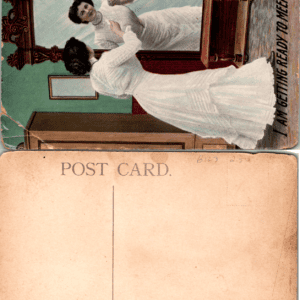Edwardian Postcard I Am Getting Ready to Meet You No. 130519 - Image 1