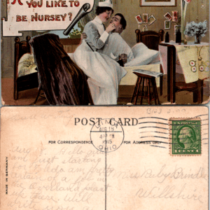 How Would You Like To Be Nursey? Postcard Series 1309 1915 - Image 1