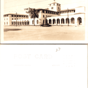 Honolulu Federal Building Post Office Hawaii RPPC AZO Vintage - Image 1
