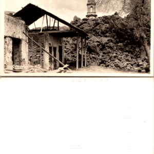 Parangaricutiro Michoacán Paricutin Volcano Ruins Postcard - Image 1