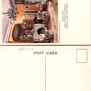 Dresden Room Home of Franklin D. Roosevelt Postcard Ruth Perkins Safford - Image 1