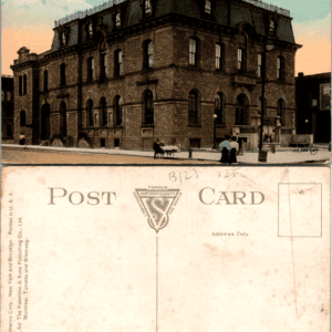 Windsor Ontario Post Office Valentine & Sons Divided Back - Image 1