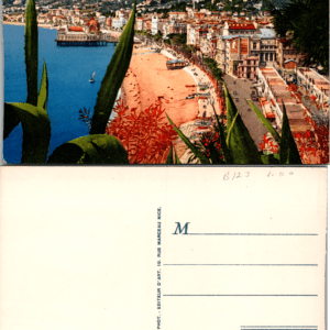 Munier Phot. 37 NICE Vue générale prise du Château Vintage postcard - Image 1