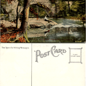 Allen Lane Bridge Wissahickon Philadelphia Pa 2283 Divided Back Vintage - Image 1