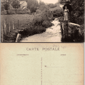 Lamargelle Le vieux pont de pierre Phototypie Desaix 1178 French Vintage - Image 1