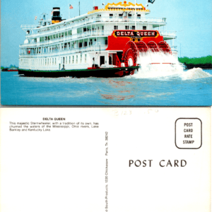 Delta Queen Mid-South Products 291357 Divided Back Postcard - Image 1