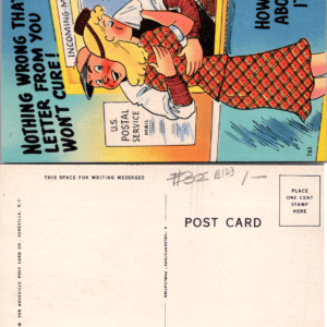 Asheville Post Card Co. Colortiquette #763 Comic Postcard - Image 1
