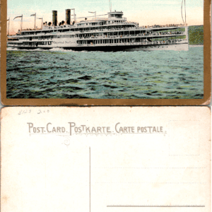 Hendrick Hudson Hudson River Day Line R.E.L. Theochrom 1809/20 - Image 1