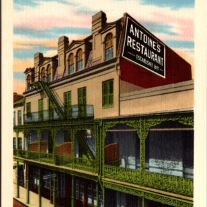 Antoine's Restaurant New Orleans 79502 Vintage Linen Postcard - Image 1