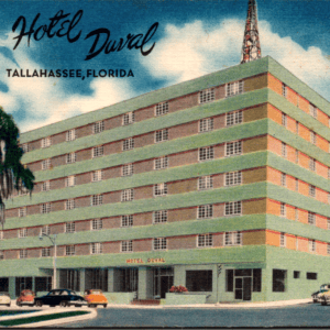 Hotel Duval Tallahassee Florida K4461 Divided Back Vintage - Image 1