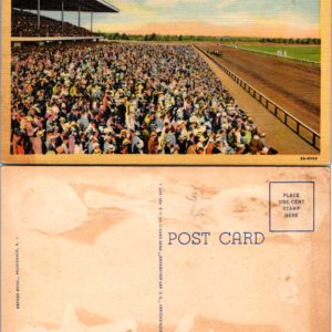 Berger Bros Narragansett Race Track Pawtucket Postcard Vintage - Image 1