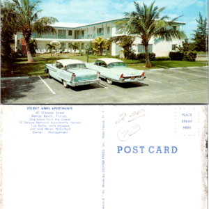 Delray Arms Apartments Delray Beach Florida Dexter Press 20696-B Vintage - Image 1