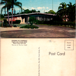 Englewood Florida Chamber of Commerce Punta Gorda #8802 Vintage Postcard - Image 1