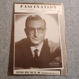 Fascination Sheet Music Southern Music Pub. Co. Vintage 50c Cover - Image 1