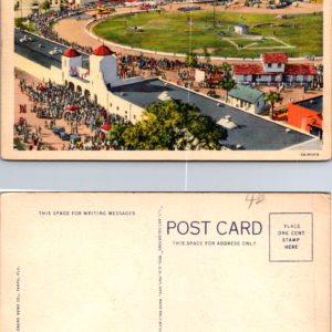 Florida Fair Tampa Florida Vintage Curt Teich Postcard Multicolor - Image 1