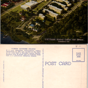 Florida Southern College East Campus Postcard Lakeland Fla Vintage - Image 1