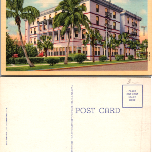 Floronton Hotel Postcard St. Petersburg Florida The Sunshine City Vintage - Image 1