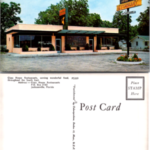 Glass House Multicolor Postcard P5269 - Image 1