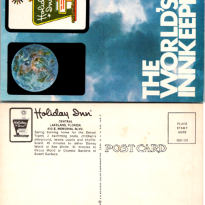 Holiday Inn Central Lakeland Florida The World's Innkeeper Postcard Curteichcolor 6EK-181 - Image 1