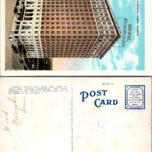 Hotel Floridan Postcard Tampa Florida Multicolor - Image 1