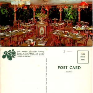 Kapok Tree Inn Victorian Dining Room Madeira Beach Florida 136460 Postcard - Image 1
