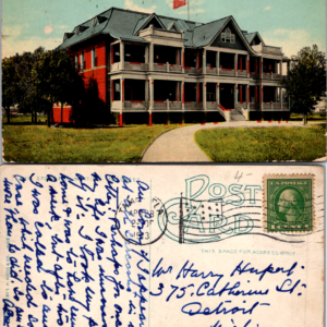 Keller Memorial Hospital Tampa Florida Postcard 1 Cent Stamp Vintage - Image 1