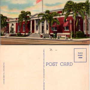 Lakeland News Co Curteich C.T. Art-Colortone L.15 Postcard Vintage - Image 1