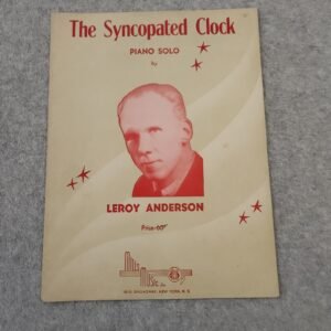 Leroy Anderson The Syncopated Clock Sheet Music Piano Solo - Image 1