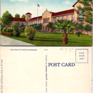 The Million Collar High School Postcard St. Petersburg Florida - Image 1