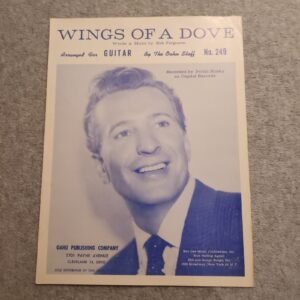 Oahu Publishing Company Wings of a Dove Sheet Music Guitar No. 249 - Image 1