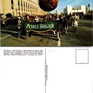 Peanut Brigade Postcard Jimmy Carter Inauguration 1977 Multicolor - Image 1