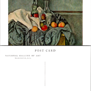Vintage Cézanne Still Life Postcard National Gallery of Art Washington DC - Image 1