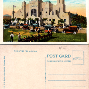 Vintage Coliseum St. Petersburg Florida Postcard The Sunshine City - Image 1